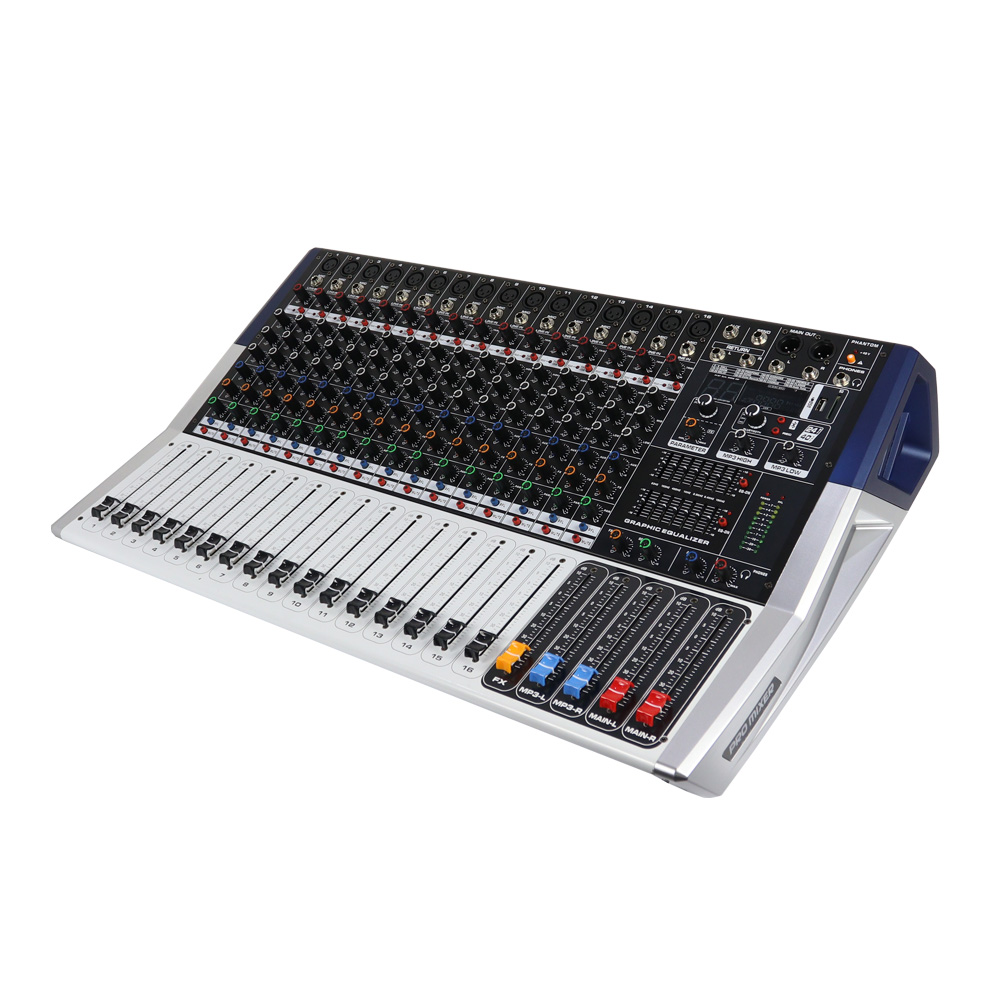 Audio Music For - Penguat Daya Mixer Audio Logam Profesional
