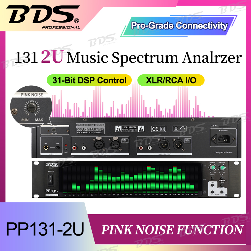 Audio Music Generator - BDS PP-131P 31-Segmen Rackmount Audio Analyzer