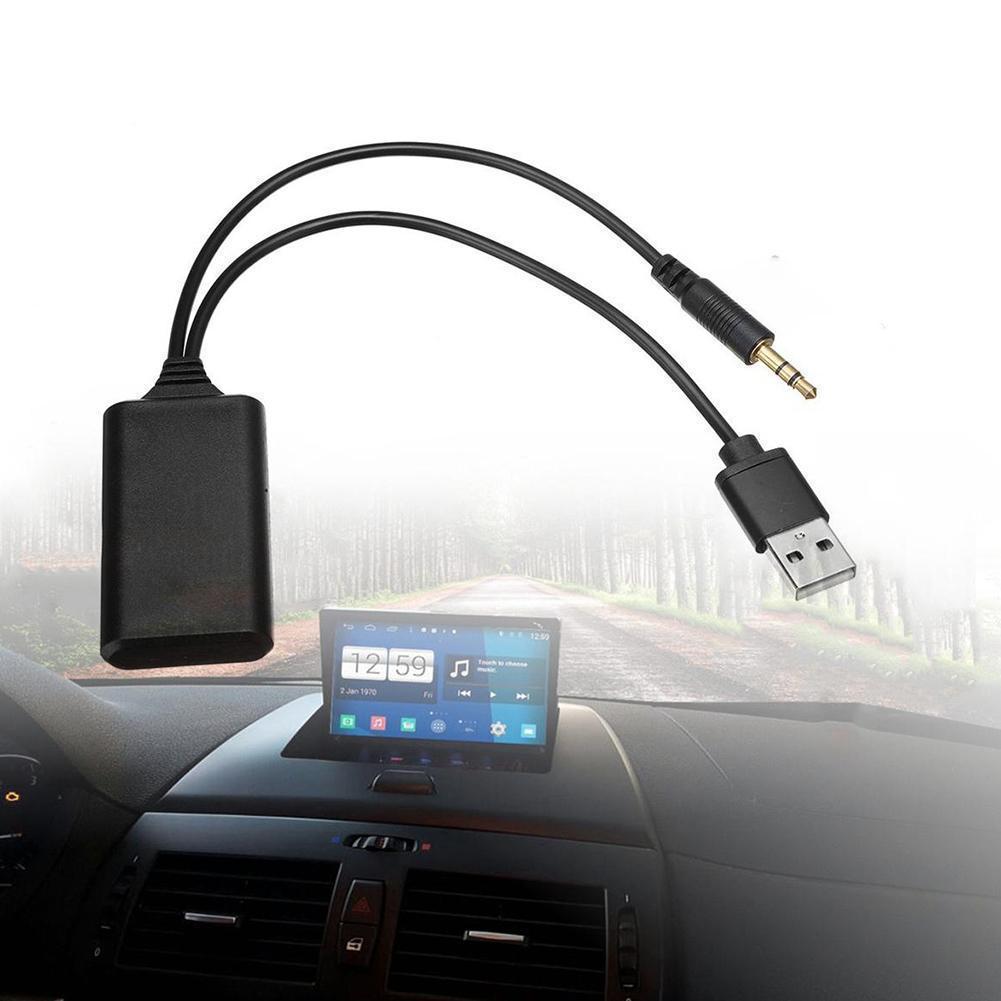 Audio Music Car - Adaptor Kabel Bluetooth Nirkabel Mobil, Penerima