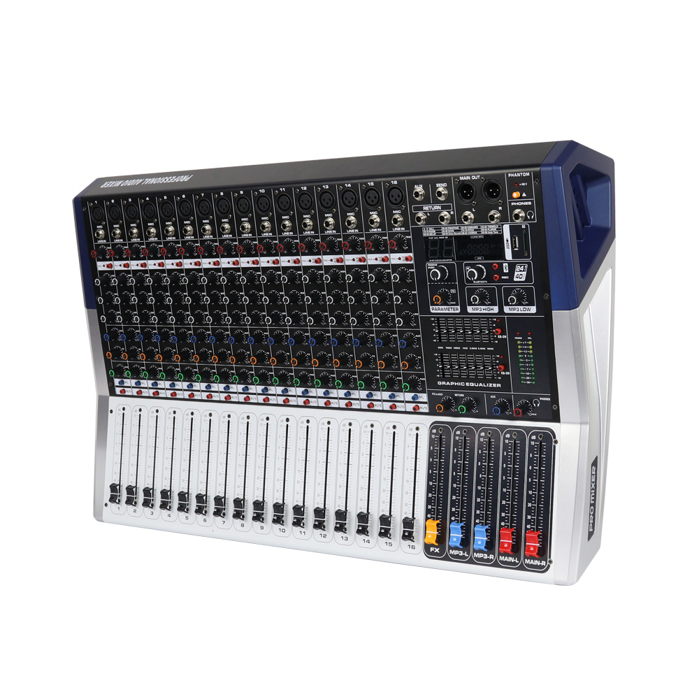 Penguat Daya Mixer Audio Logam - Audio Music For ulasan dan harga