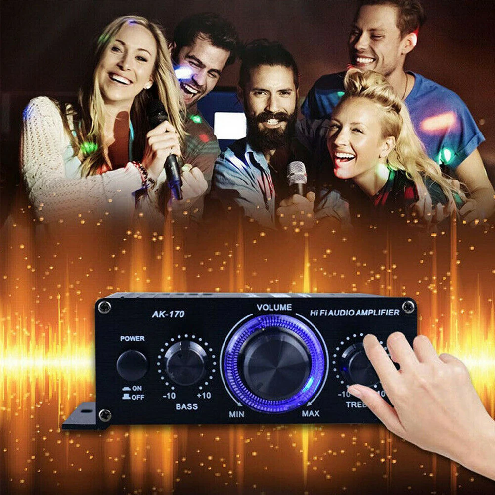 AK170 penguat daya Digital Min - Audio Music Generator ulasan dan harga