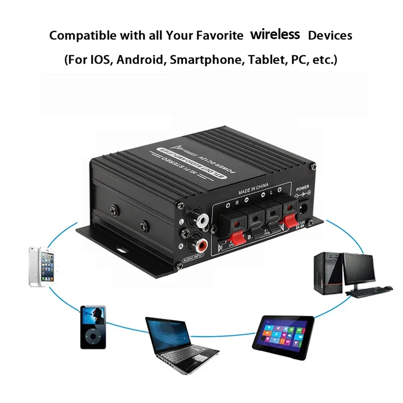 AK170 penguat daya Digital Min - Audio Music Generator ulasan dan harga