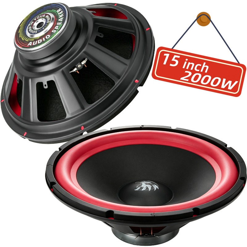 1 Buah Subwoofer Mobil 15 Inci - Audio Music Generator ulasan dan harga