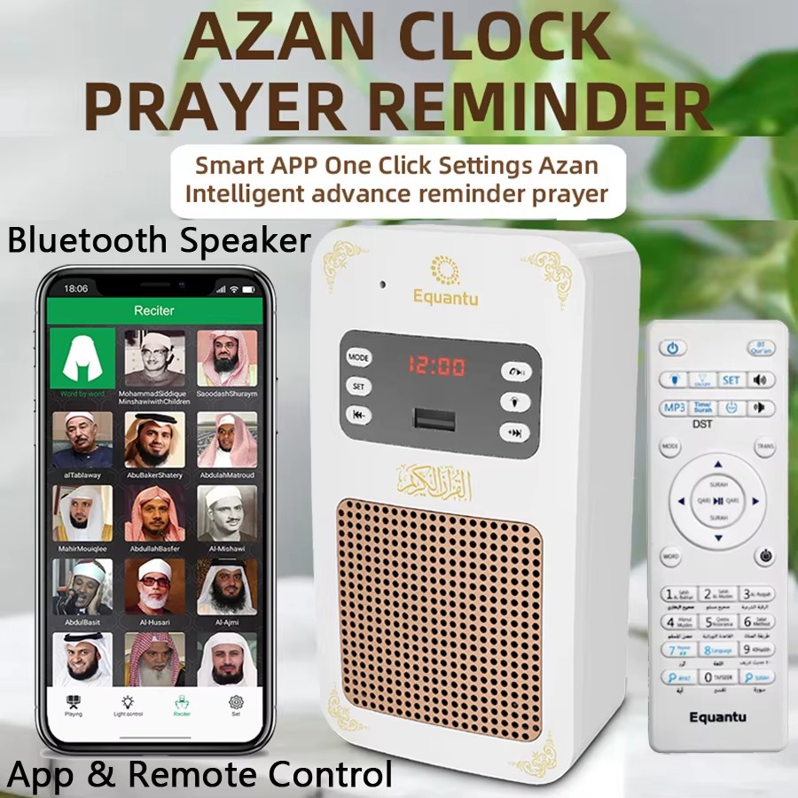 Jam Azan Quran Islam Muslim Al - Audio Music Islamic ulasan dan harga