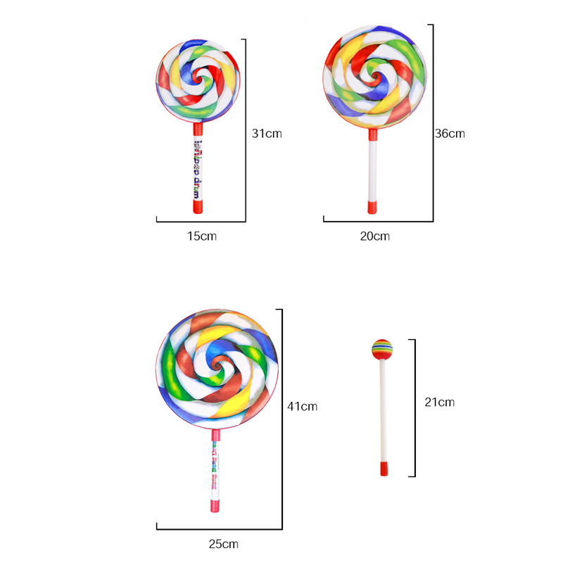 Drum Tangan Lollipop Edukatif  - Audio Music Lollipop ulasan dan harga
