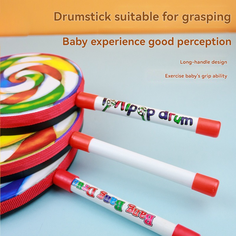 Drum Tangan Lollipop Edukatif  - Audio Music Lollipop ulasan dan harga