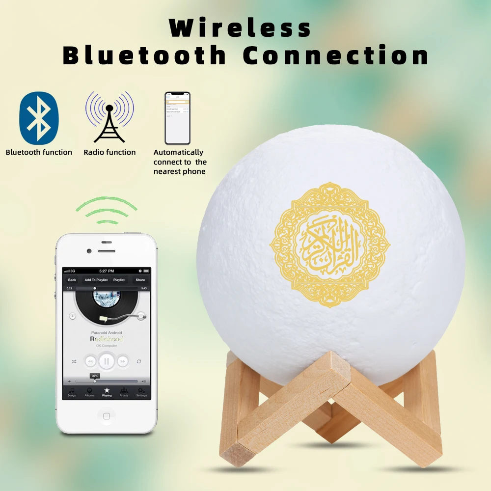 Speaker Bluetooth Nirkabel Al- - Audio Music Islamic ulasan dan harga