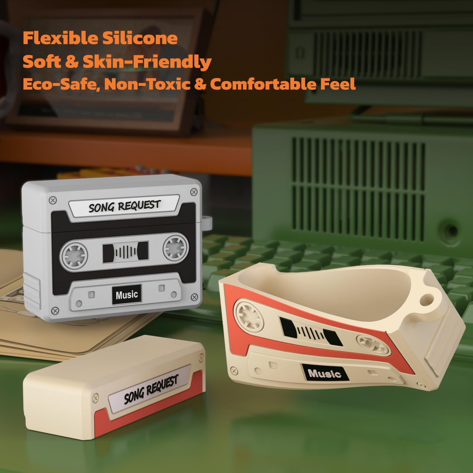 Casing Retro Kaset Untuk AirPo - Anker Speaker Soundcore Boom 2 ulasan dan harga