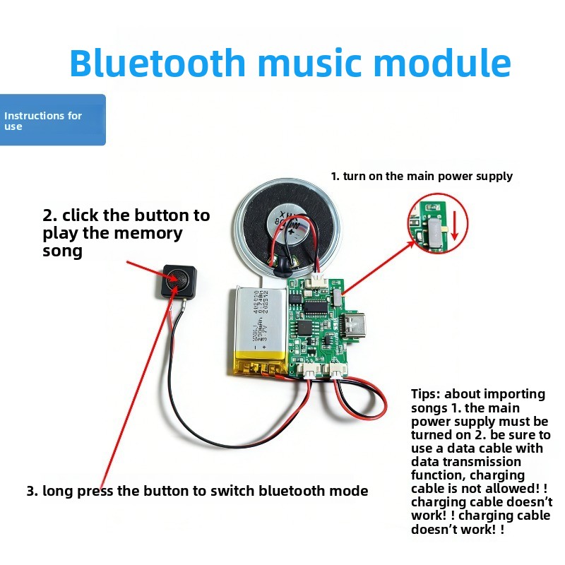 Modul Suara Audio Nirkabel Isi - Audio Music To Download ulasan dan harga