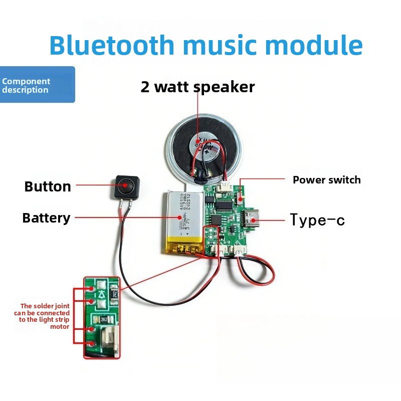 Modul Suara Audio Nirkabel Isi - Audio Music To Download ulasan dan harga