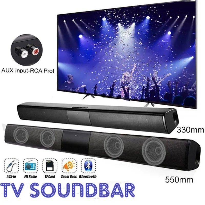 Soundbar daya tinggi 40W untuk - Audio Music Generator ulasan dan harga