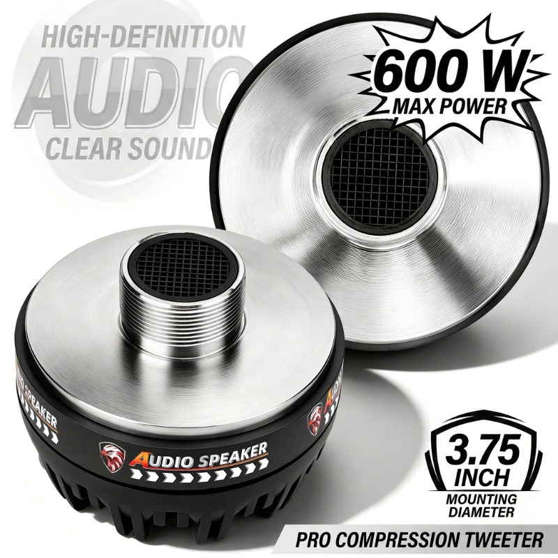 2 Buah Speaker Tweeter Titaniu - Audio Music Generator ulasan dan harga