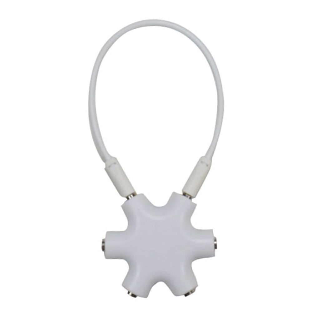 Splitter Earphone 3.5mm 6 Port - Audio And Music Splitter ulasan dan harga