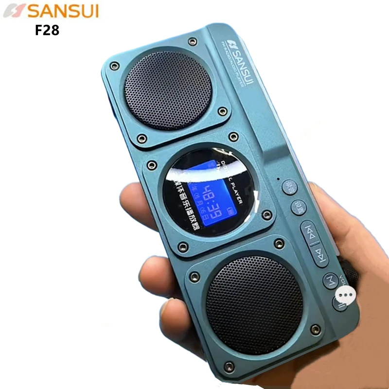 Radio FM F28 Portabel Jam LED  - Audio Music To Lyrics ulasan dan harga