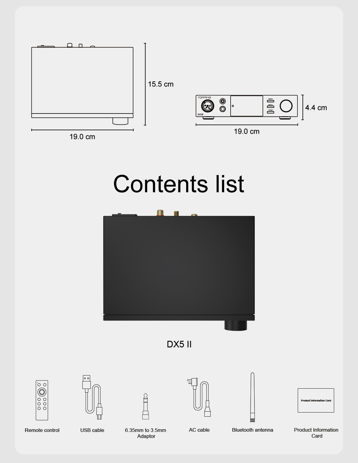 Topping DX5 II, Dekoder Audio  - Audio Music Generator ulasan dan harga